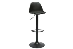 Miliboo Design schwarze Barhocker (2er Set) STEEVY* Barhocker