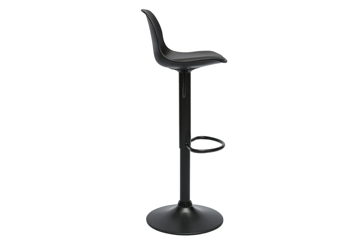 Miliboo Design schwarze Barhocker (2er Set) STEEVY* Barhocker