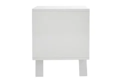 Miliboo Design TV-Möbel mit weißer Hochglanzoberfläche L205 cm NEMA* Tv-lowboards