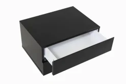 Miliboo Design-Ablagekasten Schwarz 2 Schubladen MAX* Design-schreibtische|Aufbewahrung Büro