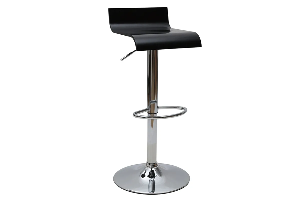 Miliboo Design-Barhocker / Küchenhocker Schwarz SURF* Barhocker