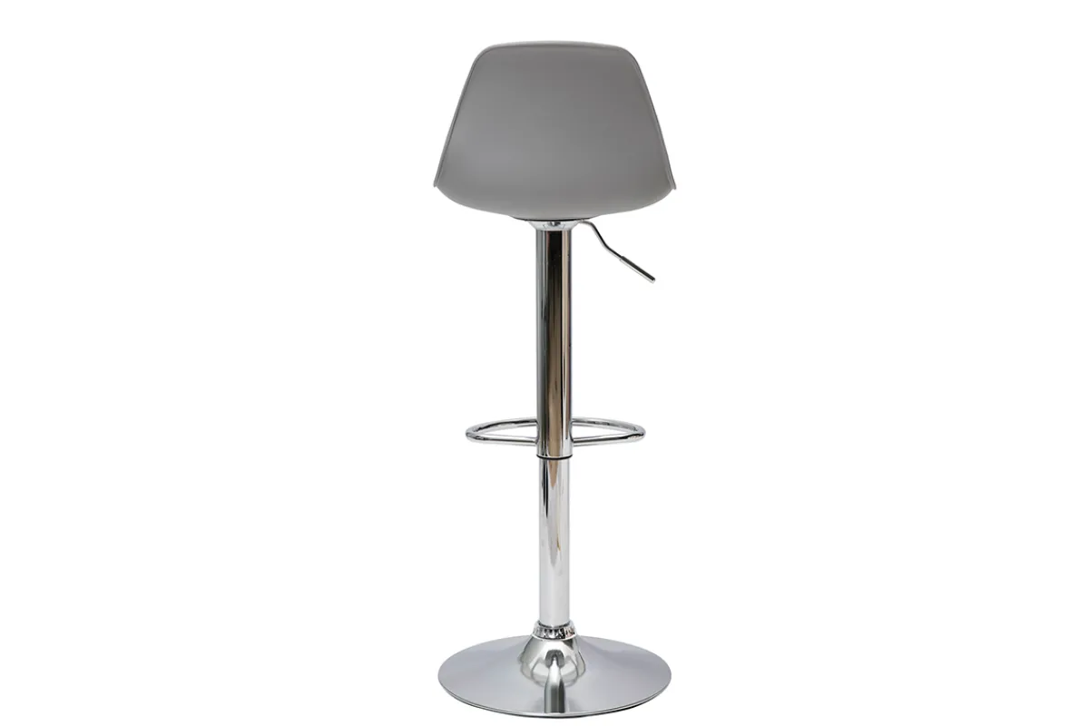 Miliboo Design-Barhocker Hellgrau (2er-Set) STEEVY* Barhocker