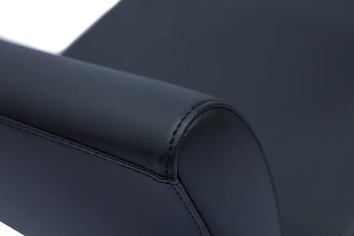 Miliboo Design-Barhocker höhenverstellbar schwarz gebürsteter Edelstahl (2er-Set) SHEINA* Barhocker