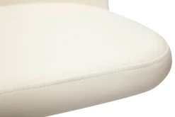 Miliboo Design-Barhocker höhenverstellbar weiß (2er-Set) MONTI* Barhocker