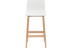 Miliboo Design-Barhocker Holz und Weiß 75 cm 2 Stck. NEW SURF* Barhocker