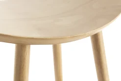Miliboo Design-Barhocker leichtes Holz 65 cm DEMORY* Barhocker