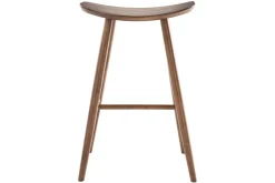 Miliboo Design-Barhocker Nussbaum 72 cm DEMORY* Barhocker