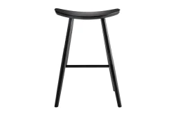 Miliboo Design-Barhocker Nussbaum 65cm DEMORY* Barhocker