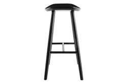 Miliboo Design-Barhocker Nussbaum 65cm DEMORY* Barhocker