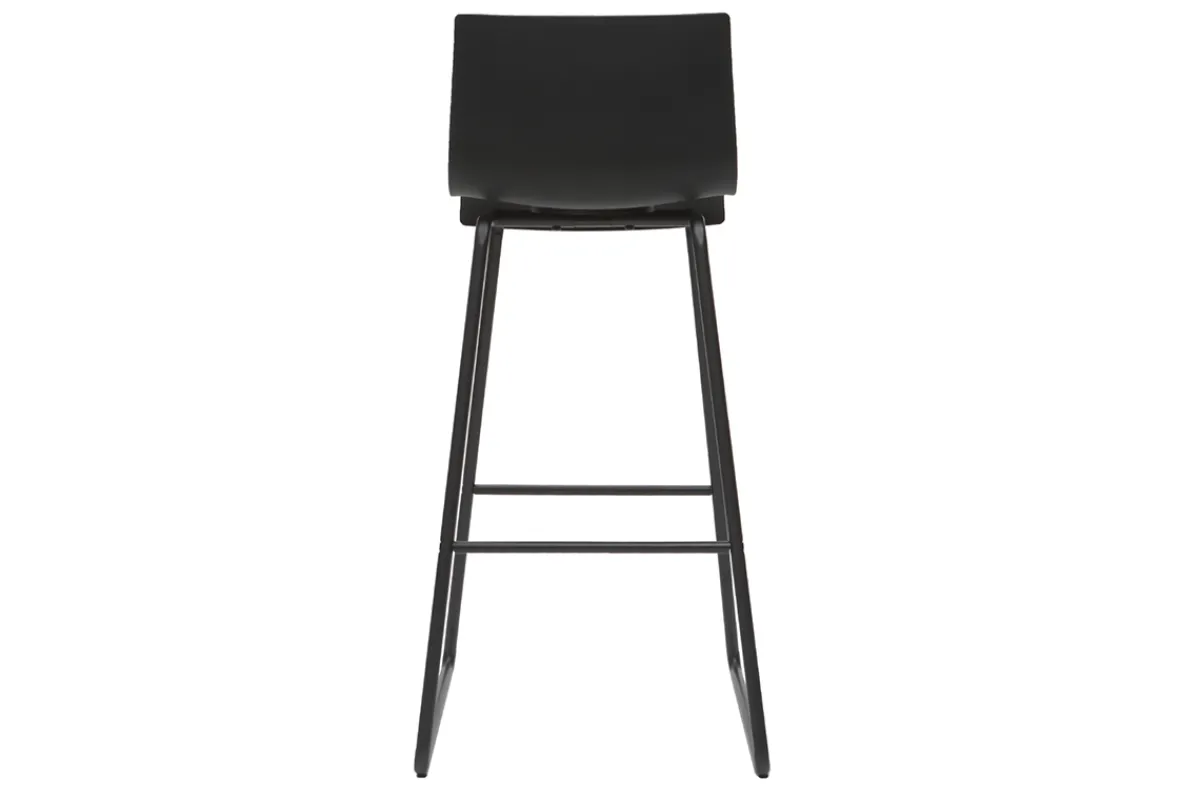 Miliboo Design-Barhocker Schwarz 76 cm (2er-Set) ONA* Barhocker