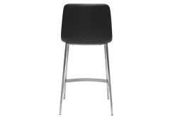 Miliboo Design-Barhocker Schwarz 66 cm (2er-Set) ARSENE* Barhocker