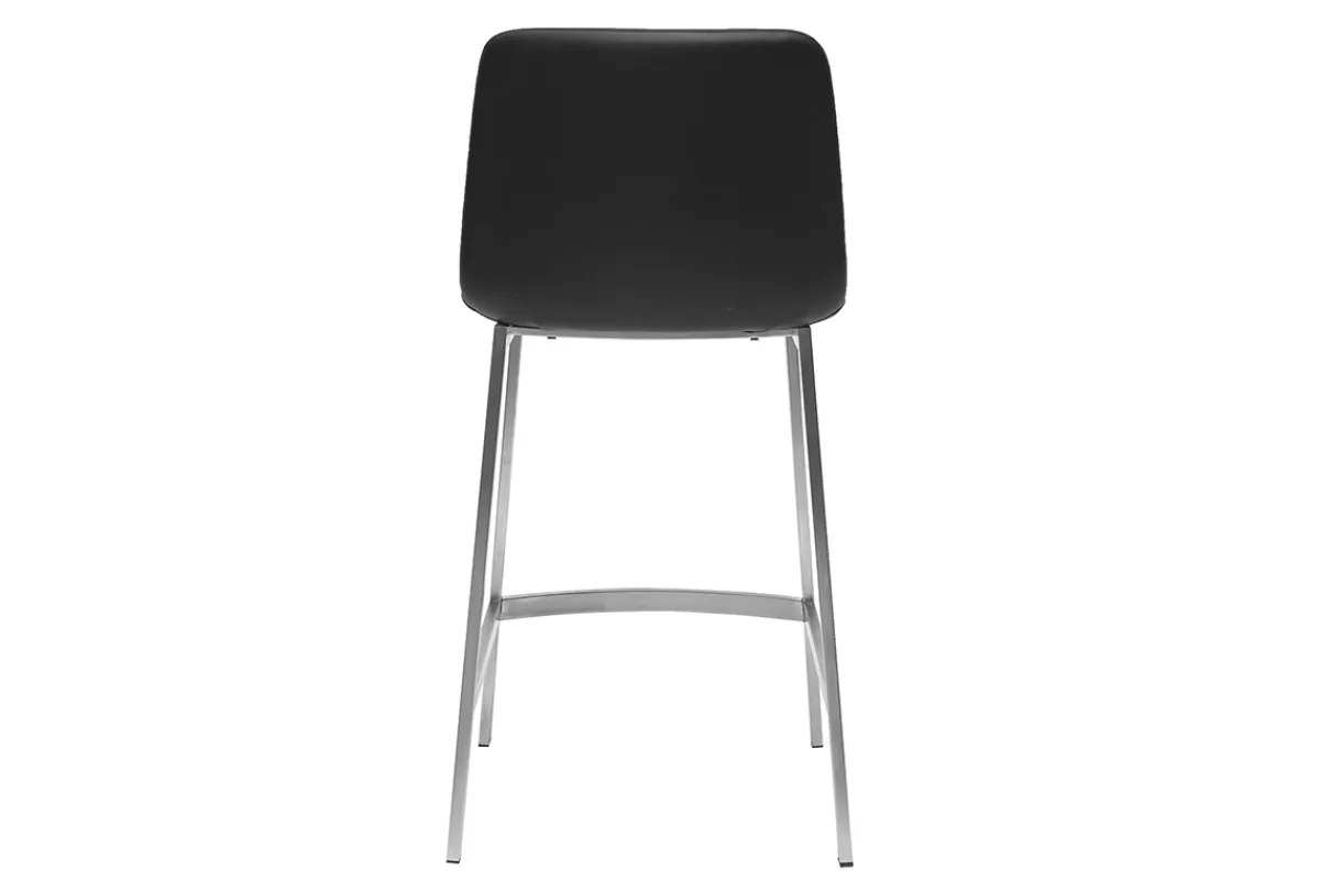 Miliboo Design-Barhocker Schwarz 66 cm (2er-Set) ARSENE* Barhocker