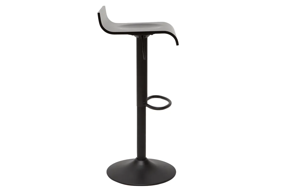 Miliboo Design-Barhocker schwarz (2er-Set) SURF* Barhocker