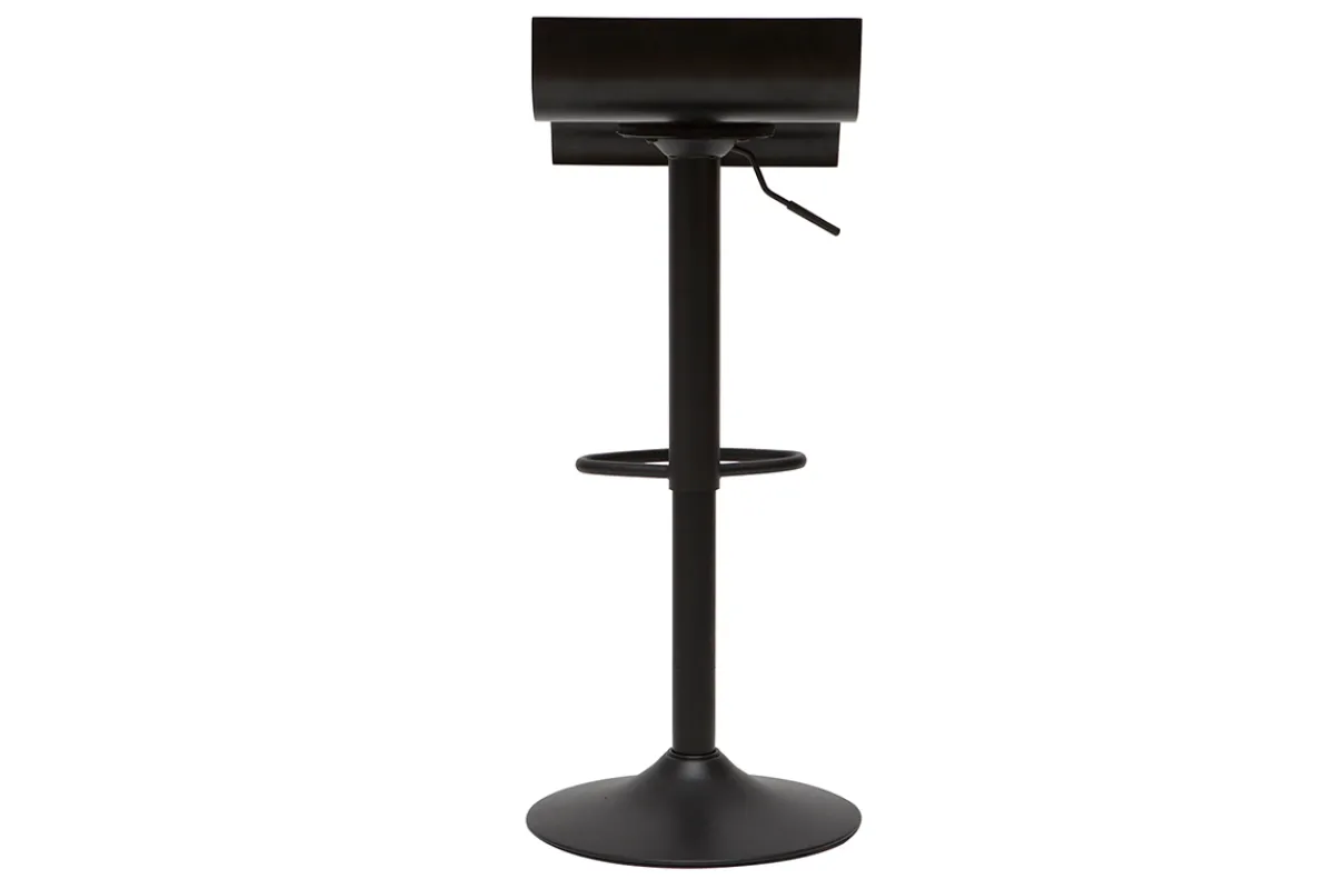 Miliboo Design-Barhocker schwarz (2er-Set) SURF* Barhocker