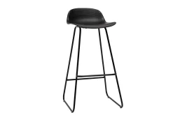 Miliboo Design-Barhocker schwarz 2er-Set ELLA* Barhocker