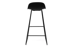Miliboo Design-Barhocker schwarz 2er-Set ELLA* Barhocker
