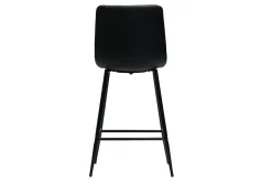 Miliboo Design-Barhocker schwarz H65 cm (2er-Set) MAXWELL* Barhocker