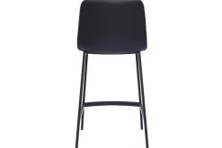 Miliboo Design-Barhocker schwarz H 66 cm (2er-Set) ARSENE* Barhocker