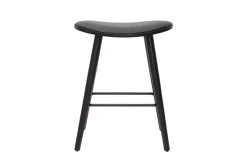 Miliboo Design-Barhocker schwarz H65 cm (2er-Set) MEADOW* Barhocker