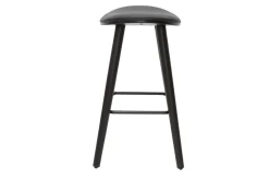 Miliboo Design-Barhocker schwarz H65 cm (2er-Set) MEADOW* Barhocker