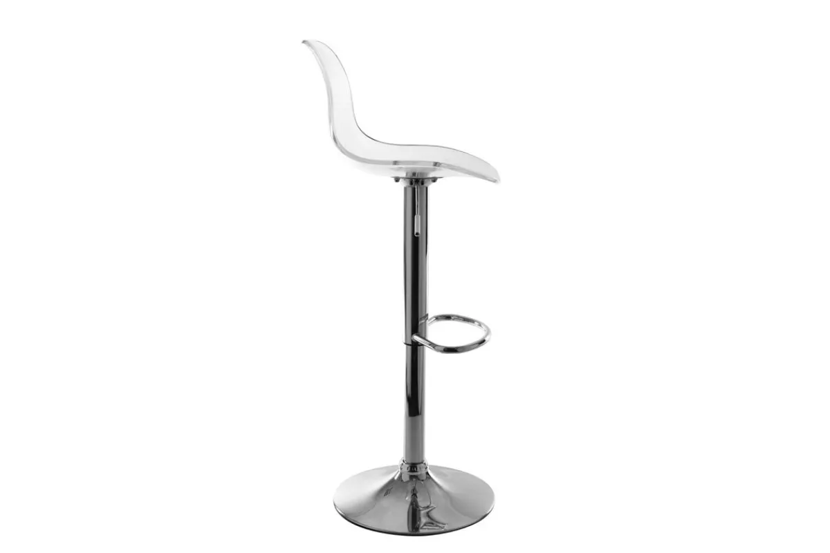 Miliboo Design-Barhocker transparent 2er-Set GALILEO* Barhocker