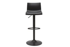 Miliboo Design-Barhocker verstellbar schwarzes Metal Zweierset ONA* Barhocker