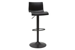 Miliboo Design-Barhocker verstellbar schwarzes Metal Zweierset ONA* Barhocker