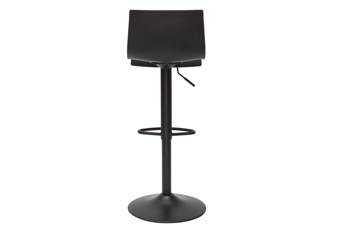 Miliboo Design-Barhocker verstellbar schwarzes Metal Zweierset ONA* Barhocker