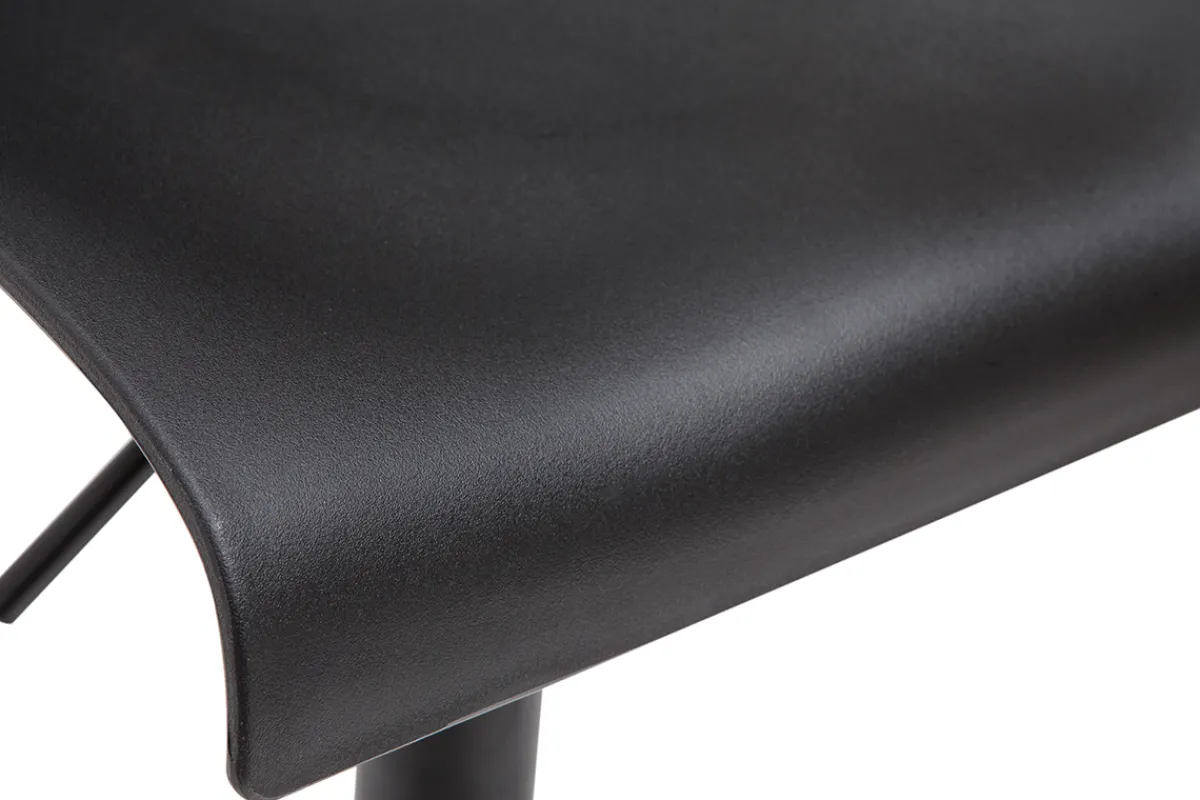 Miliboo Design-Barhocker verstellbar schwarzes Metal Zweierset ONA* Barhocker
