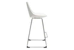 Miliboo Design-Barhocker weiß 65 cm (2er-Satz) JUNE* Barhocker