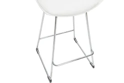 Miliboo Design-Barhocker weiß 65 cm (2er-Satz) JUNE* Barhocker