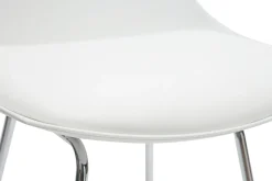 Miliboo Design-Barhocker weiß 65 cm (2er-Satz) JUNE* Barhocker