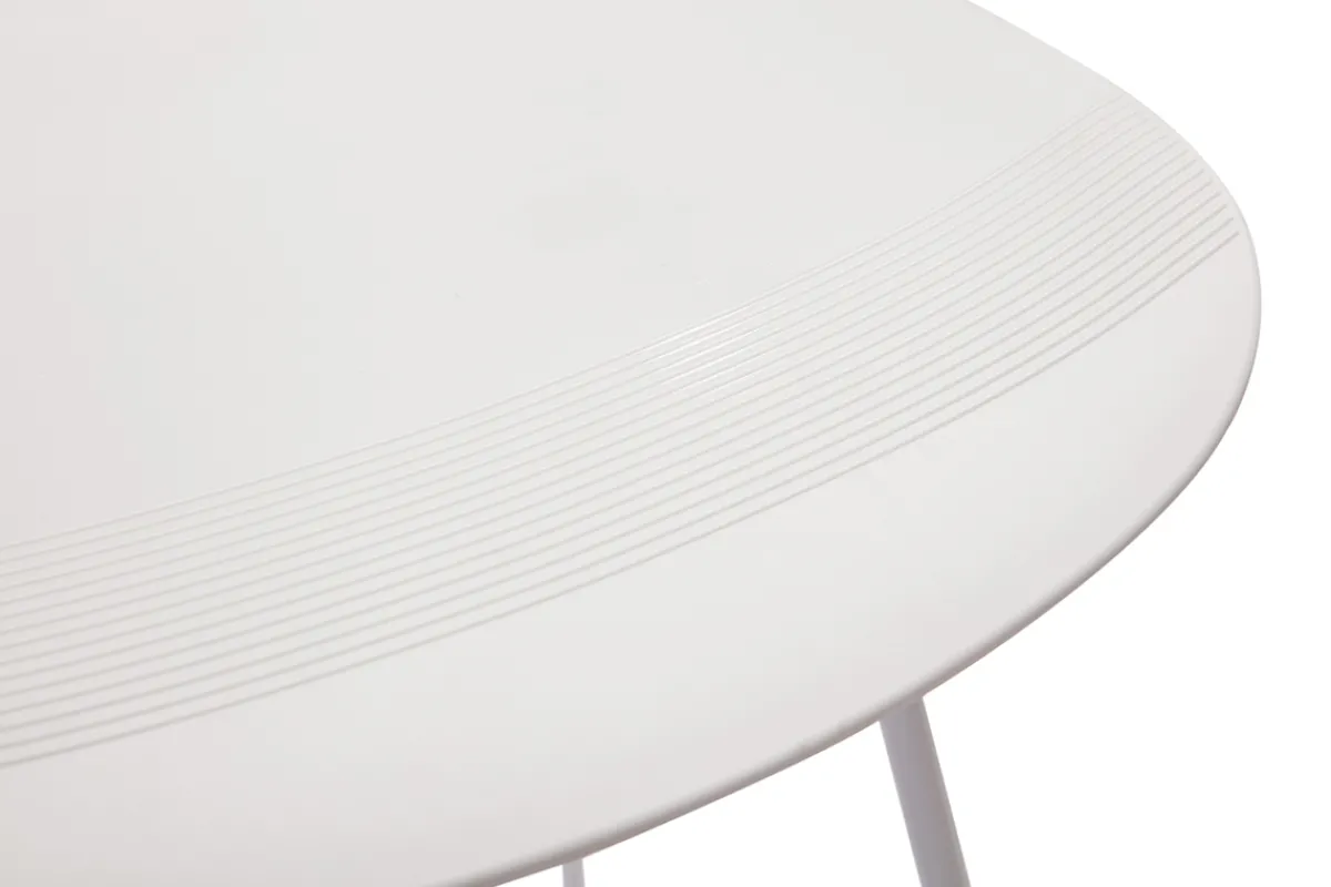 Miliboo Design-Barhocker weiß H65 cm (2er-Satz) ELLA* Barhocker