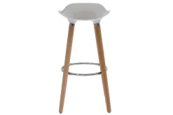 Miliboo Design-Barhocker Weiß skandinavisch 2er-Set GILDA* Barhocker