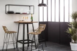 Miliboo Design-Bartisch Schwarz JONES* Bartische/ Bar