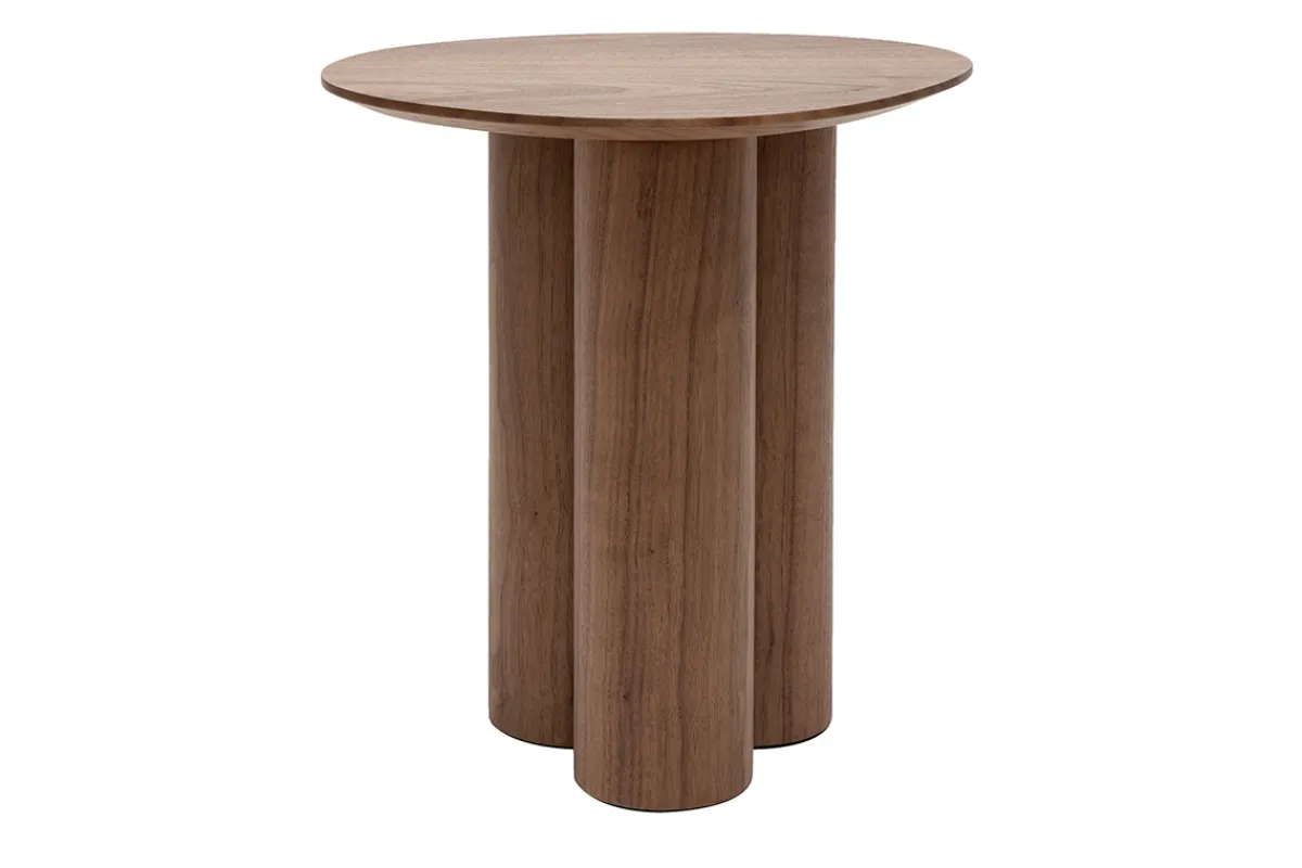 Miliboo Design-Beistelltisch Walnuss HOLLEN* Couchtische|Beistelltische
