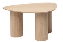Miliboo Design-Beistelltische aus hellem Holz (2er-Set) FOLEEN* Couchtische