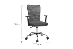 Miliboo Design-Bürosessel Mesh Schwarz PLUZ* Bürostühle|Bürostuhl Zum Kleinen Preis