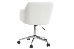 Miliboo Design-Bürosessel PU Weiß BALTIK* Bürostühle|Bürostuhl Zum Kleinen Preis