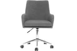 Miliboo Design-Bürosessel Stoff Anthrazitgrau SHANA* Bürostühle|Bürostuhl Zum Kleinen Preis