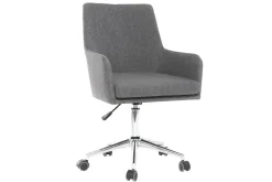 Miliboo Design-Bürosessel Stoff Anthrazitgrau SHANA* Bürostühle|Bürostuhl Zum Kleinen Preis