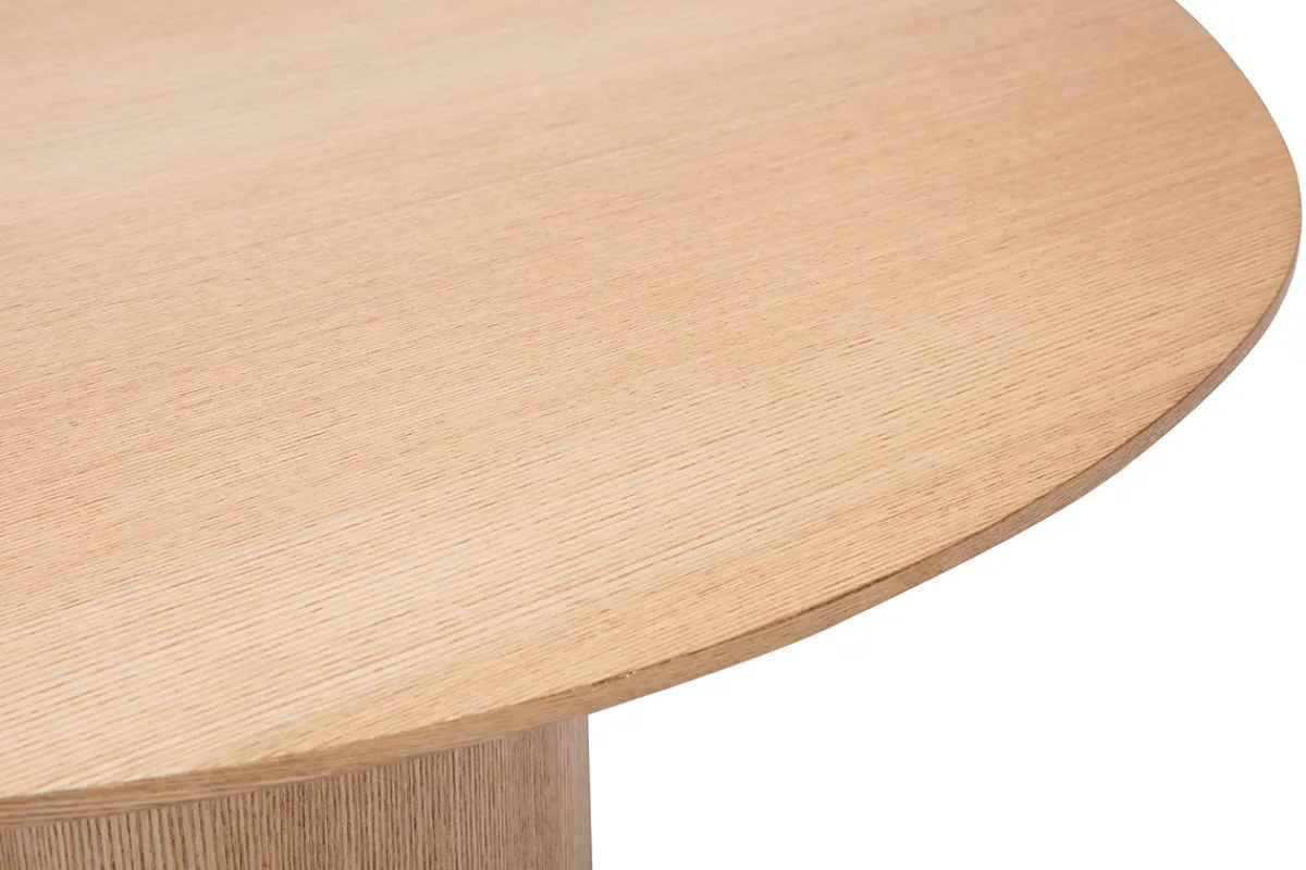 Miliboo Design-Couchtisch aus hellem Holz B100 cm HOLLEN* Couchtische