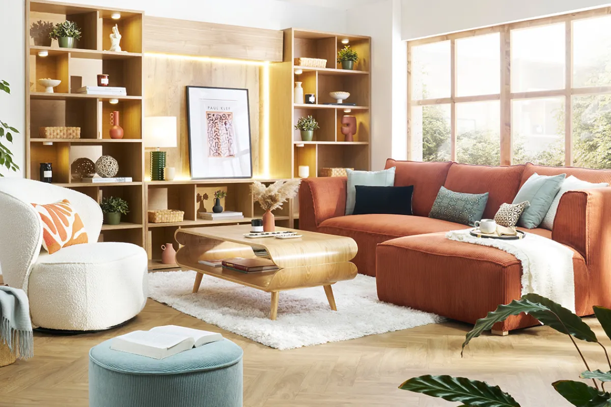 Miliboo Design-Couchtisch Eschenholz TAKLA* Couchtische