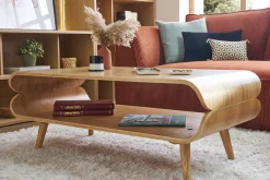 Miliboo Design-Couchtisch Eschenholz TAKLA* Couchtische