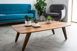 Miliboo Design-Couchtisch Nussbaum FIFTIES* Couchtische