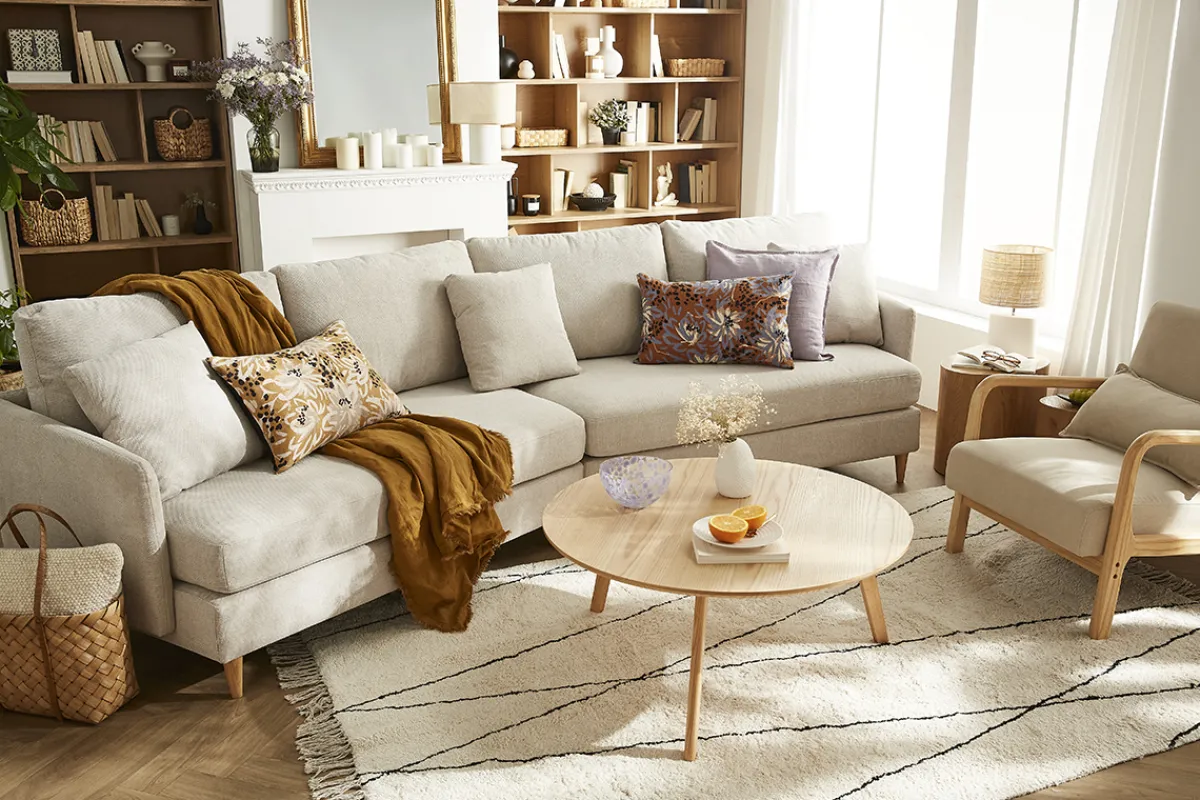 Miliboo Design-Couchtisch rund ORKAD* Couchtische