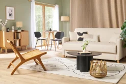 Miliboo Design-Couchtisch Schwarz HOLLEN* Couchtische