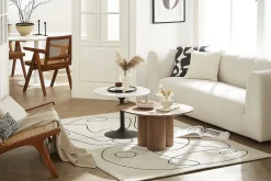 Miliboo Design-Couchtisch Walnuss HOLLEN* Couchtische