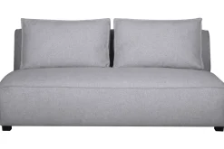 Miliboo Design-Doppelsofa aus hellgrauem Stoff PLURIEL* Design-sofas|Schlafsessel