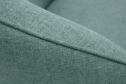 Miliboo Design-Drehsessel mit graugrünem Stoffbezug AMBER* Design-sessel|Sessel